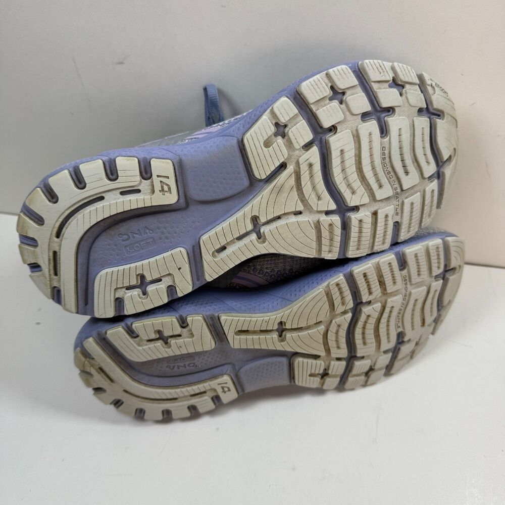 Brooks Ghost 14 Women's Size 8 B Lilac Purple Running Shoes Athletic Comfort - Picture 6 of 16